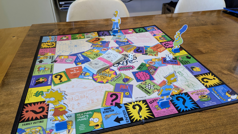 The Simpsons Mystery of Life Board Game - photo 2