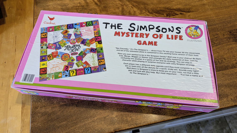 The Simpsons Mystery of Life Board Game - photo 5