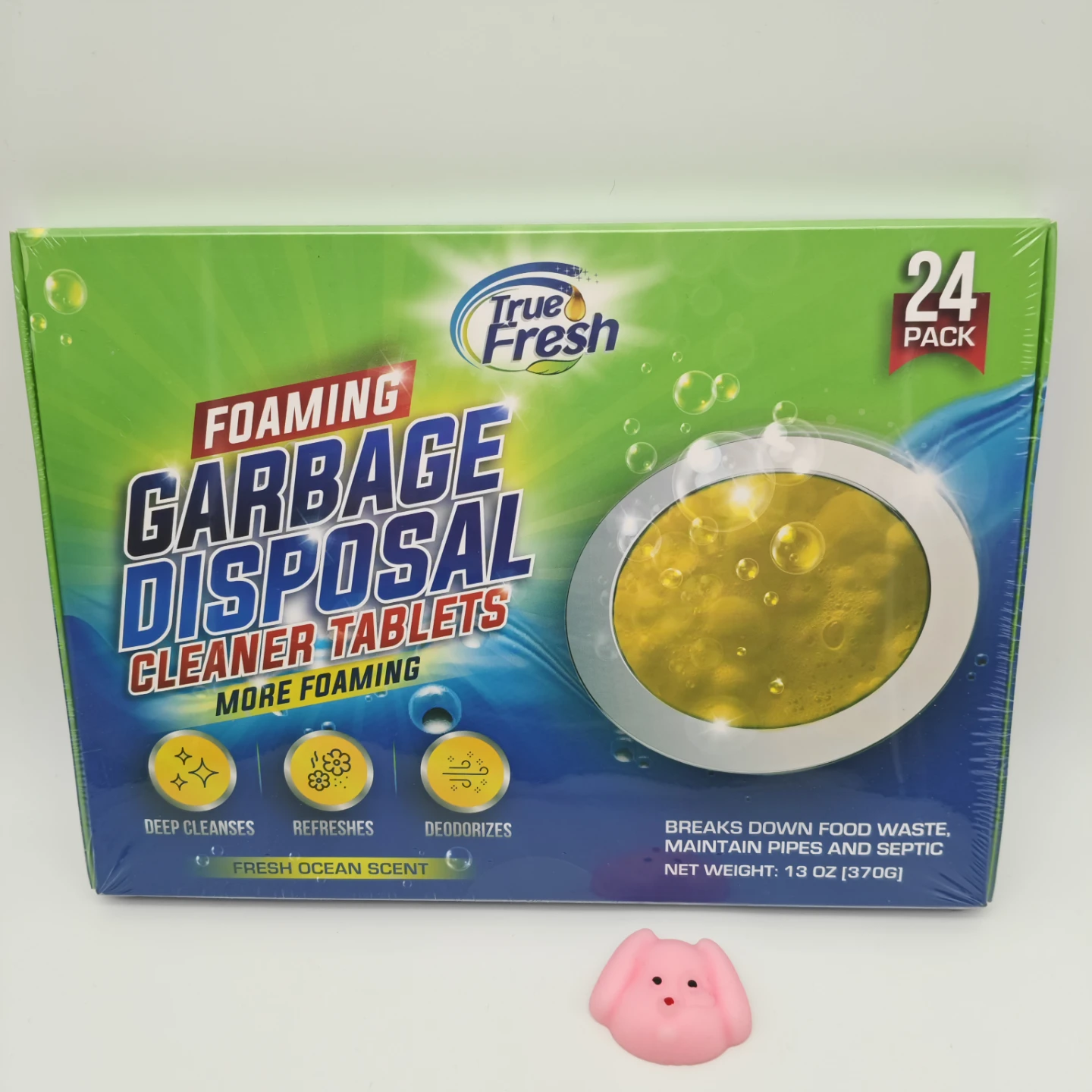 True Fresh Foaming Garbage Disposal Cleaner Tablets - 24 Pack