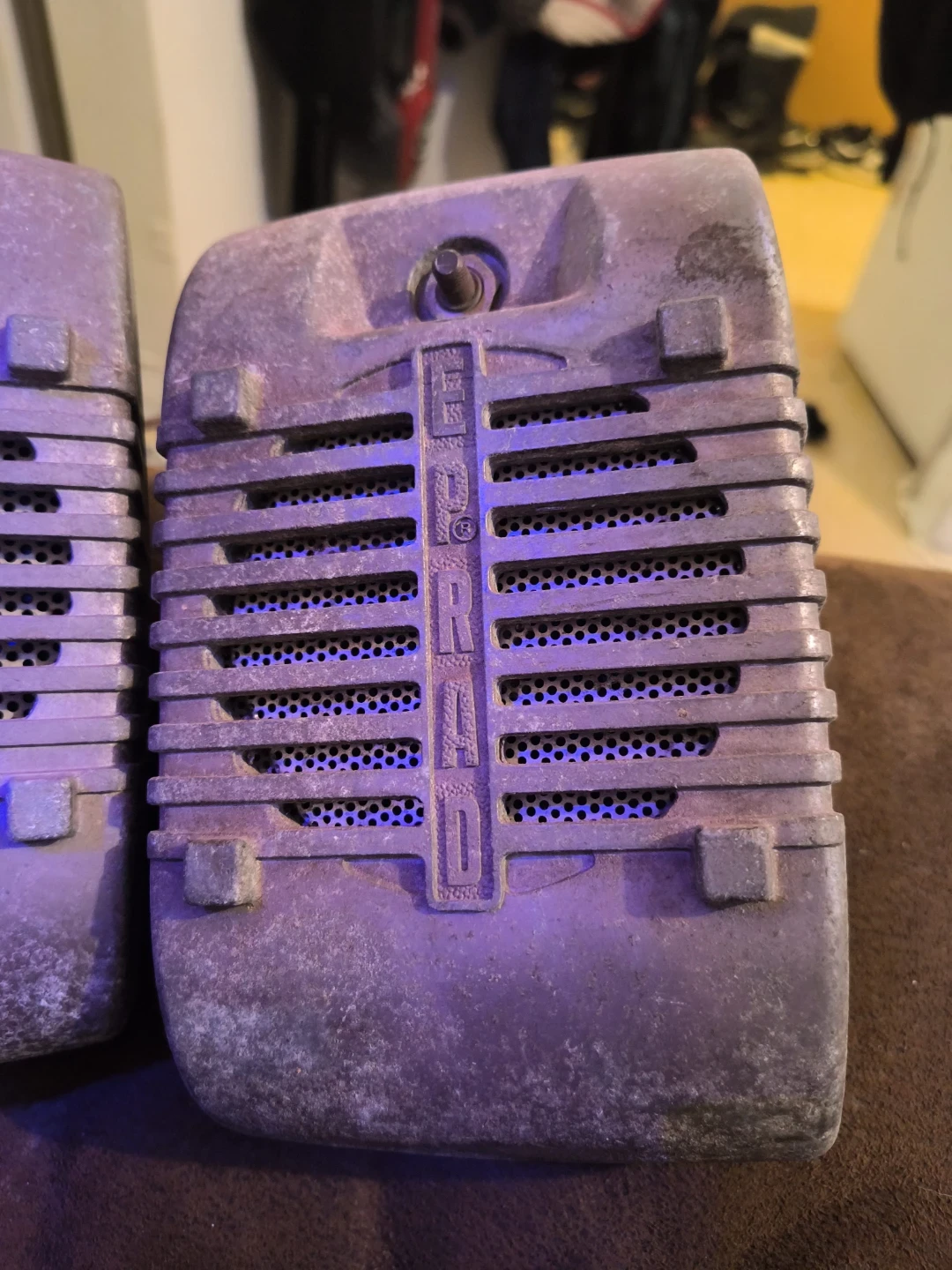 Vintage eprod drive-in theater speakers - photo 3