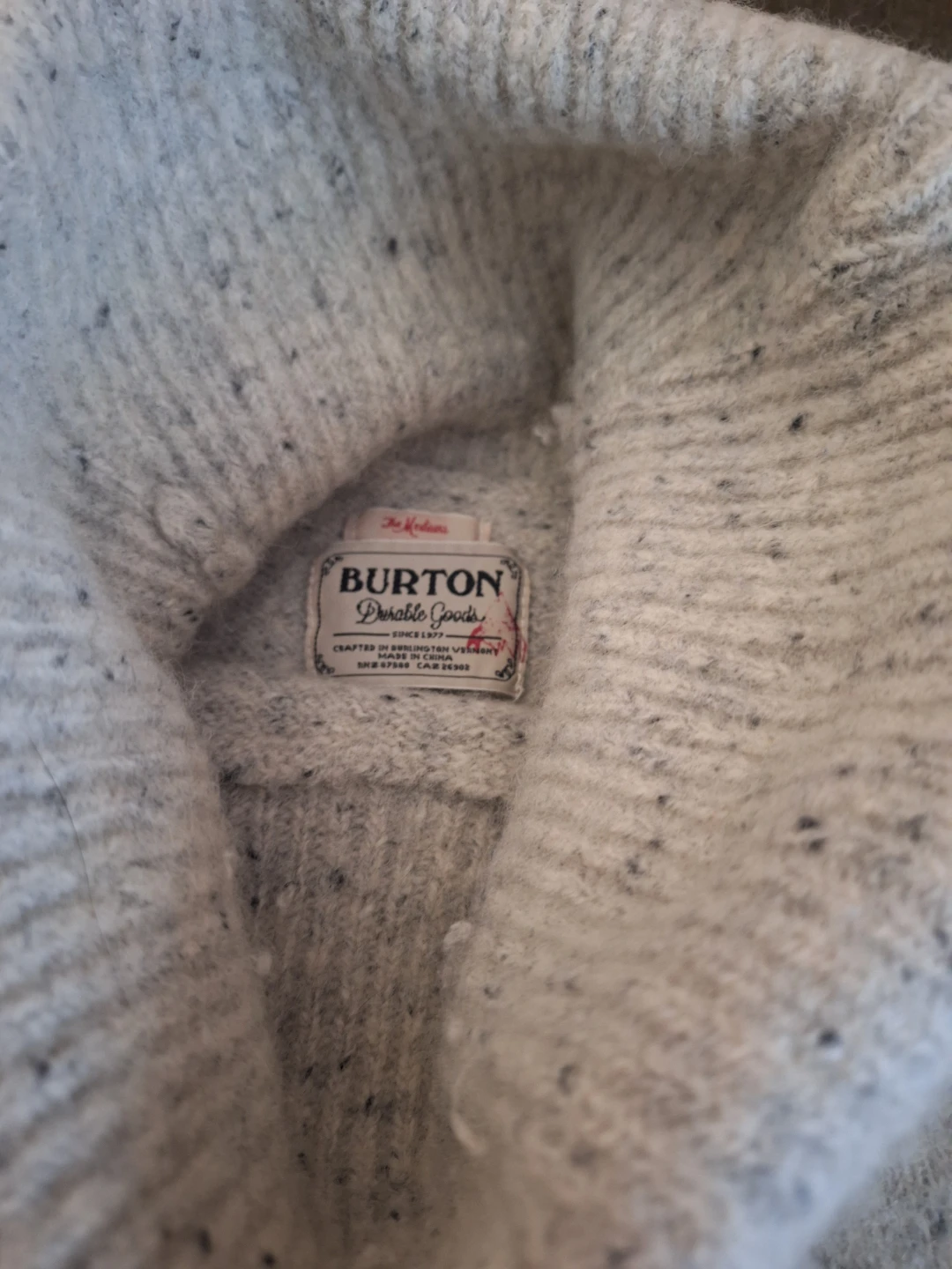 Burton Durable Goods Turtleneck Sweater - Medium - photo 2