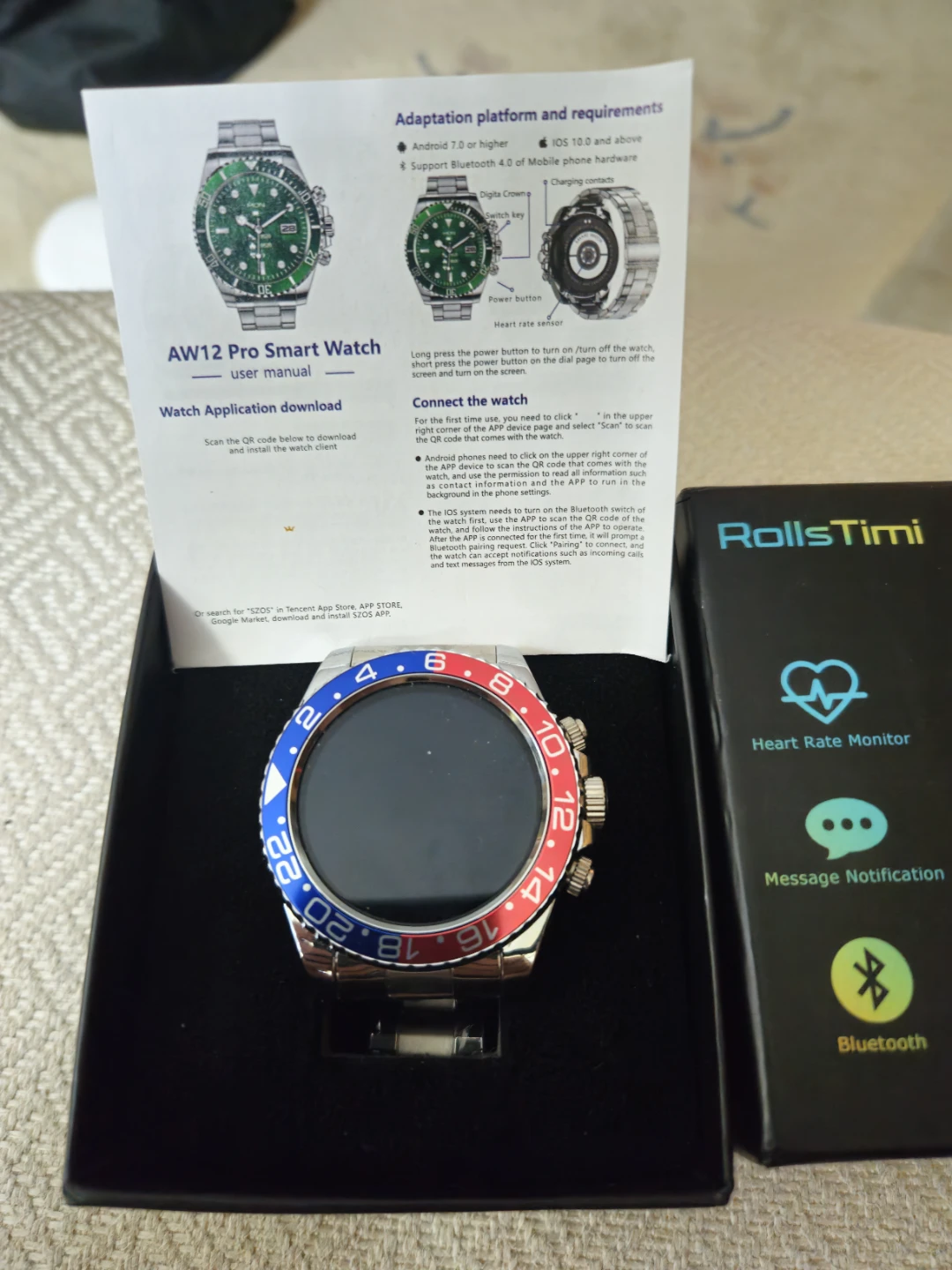 AW12 Pro Smart Watch - photo 2