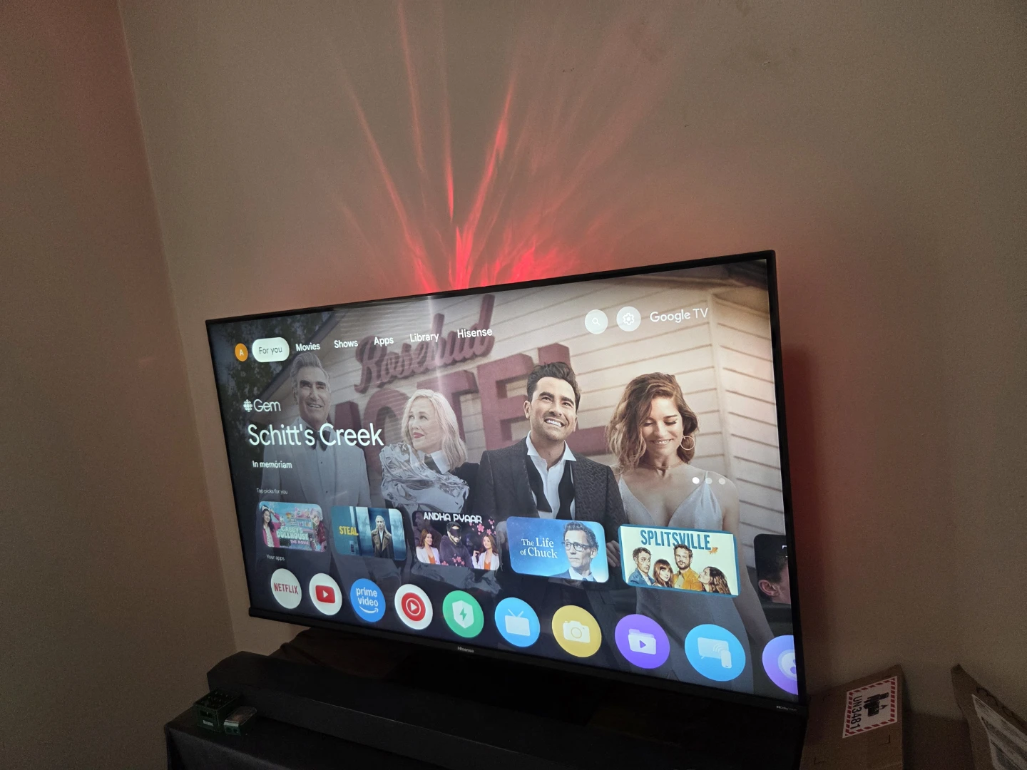 Hisense TV 4K, Samsung soundbar with Subwoofer - photo 2