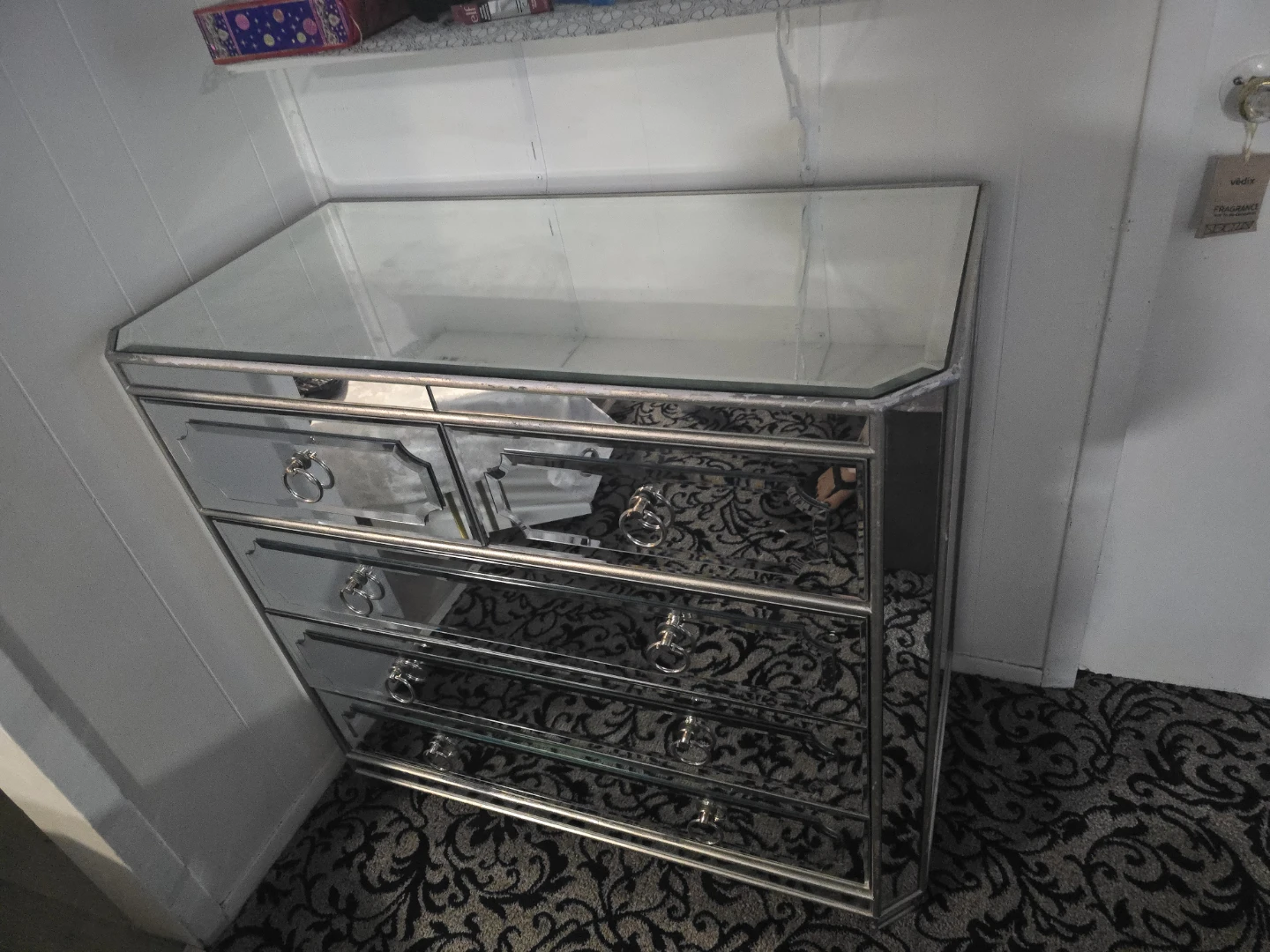 Mirrored Chest of Drawers