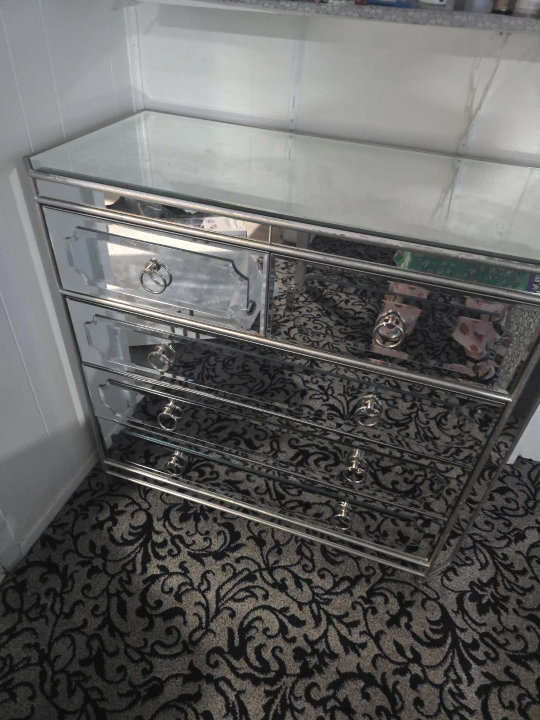 Mirrored Chest of Drawers - photo 2