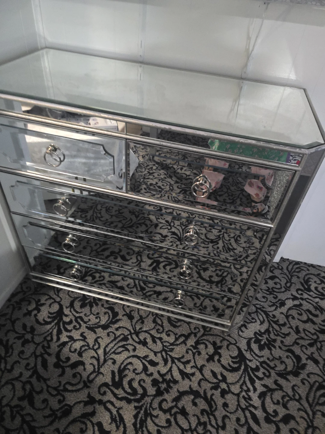 Mirrored Chest of Drawers - photo 3