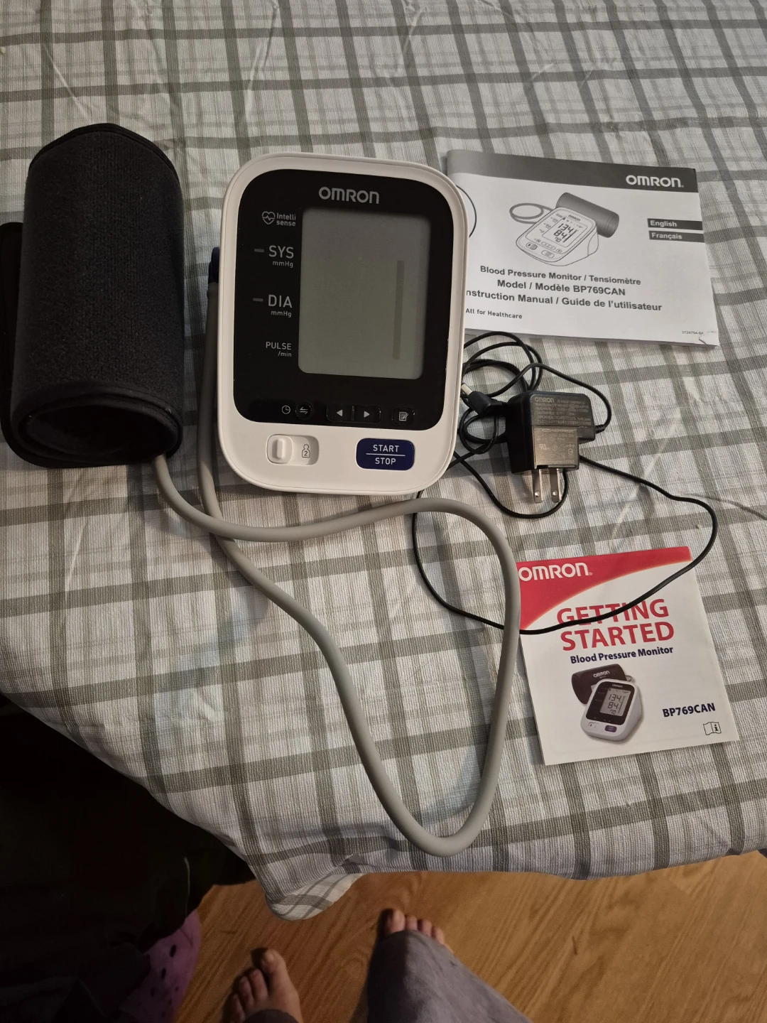 Omron BP769CAN Blood Pressure Monitor