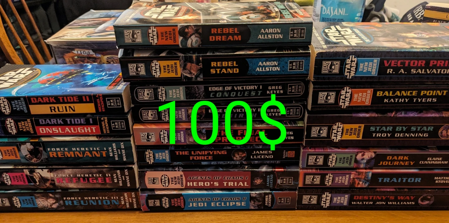 Star Wars: The New Jedi Order Books
