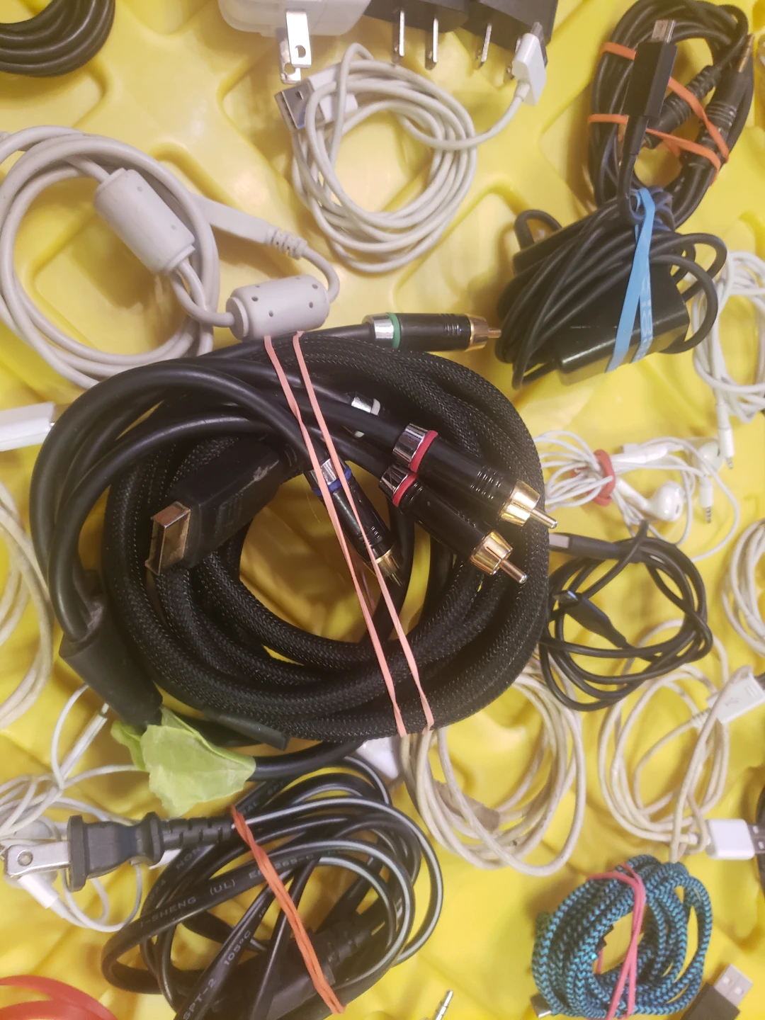 Assorted Electronic Cables and Adapters - photo 2