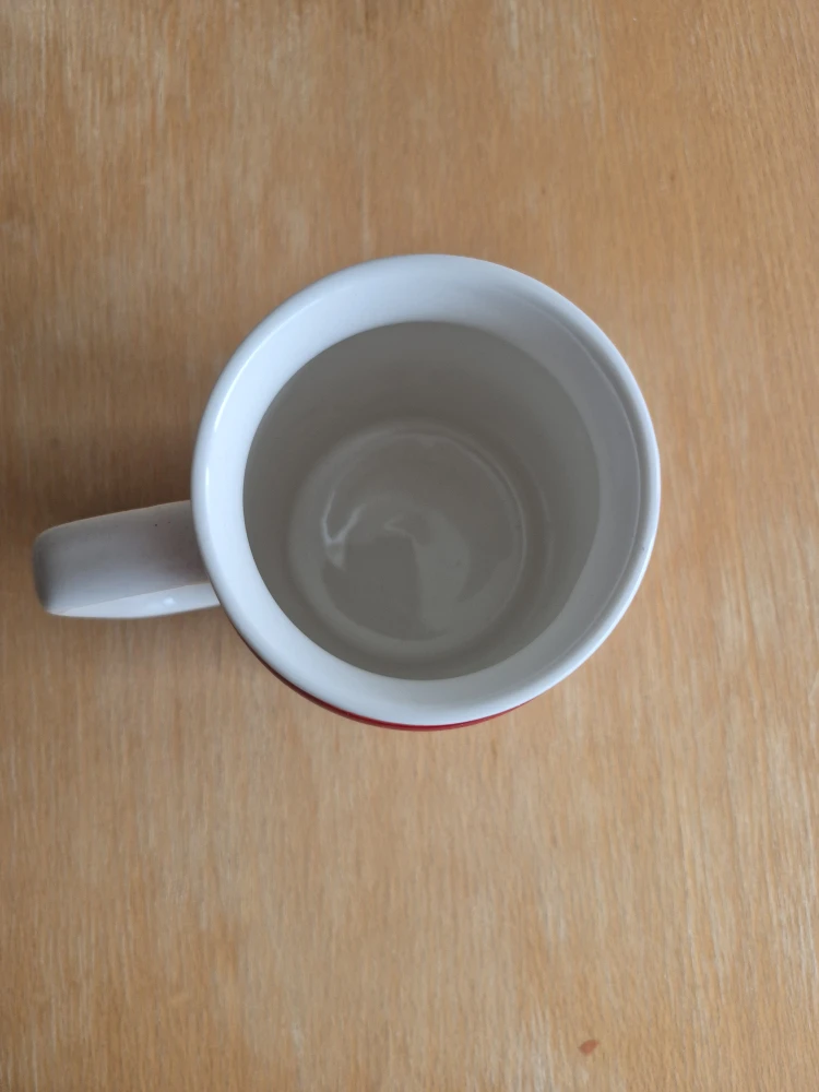 Red Geometric Pattern Mug / Vase  🏆 - photo 4
