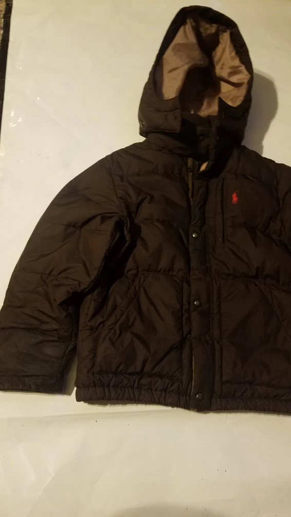 Polo Ralph Lauren Down Jacket Brown Size M (12/14) - photo 2