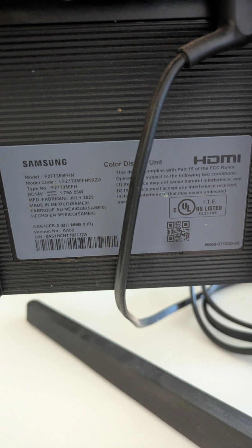 Samsung 27" Monitor LF27T350FHN - photo 2