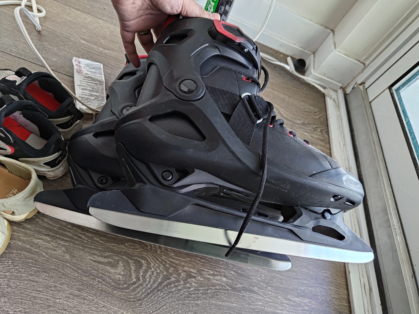 Black Ice Skates Size 46 - photo 3