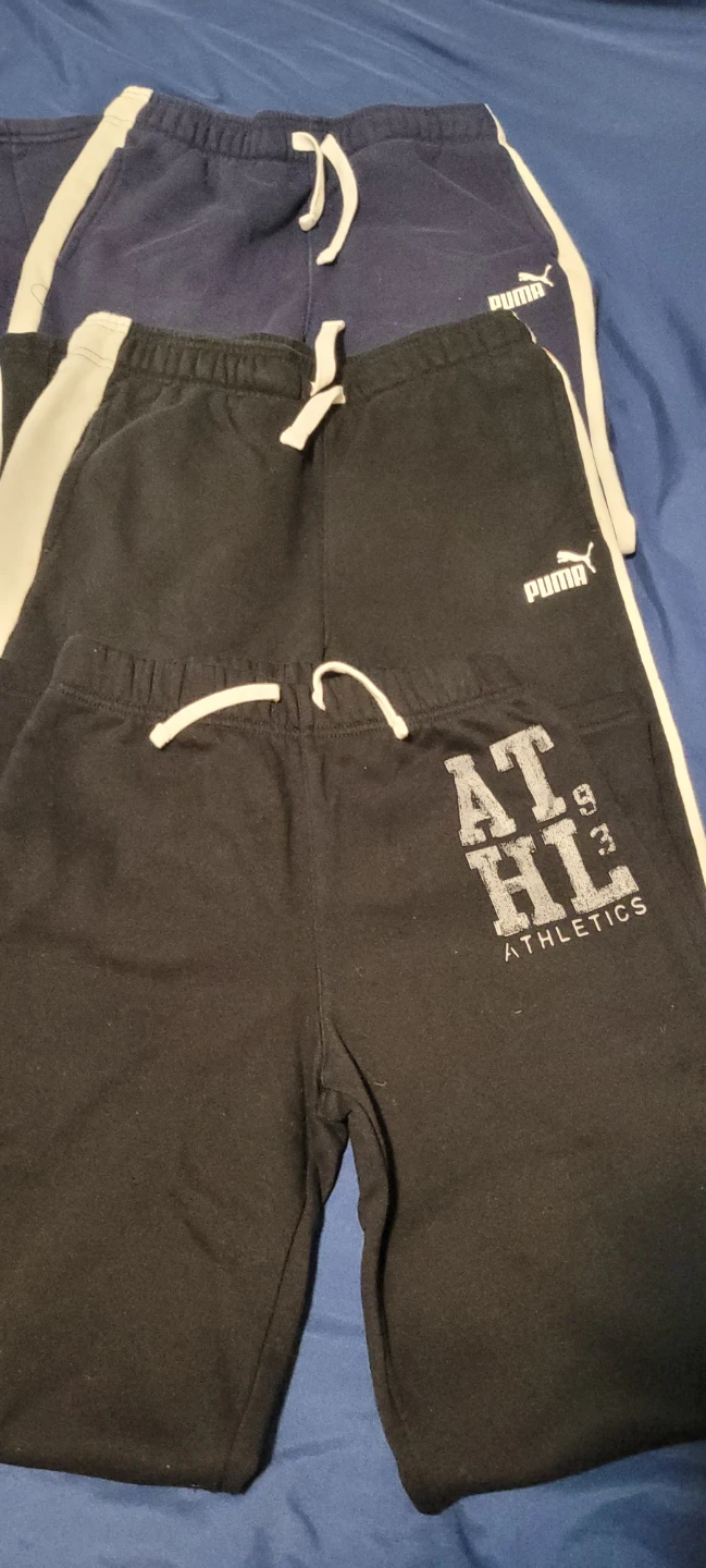 Puma Athletic Sweatpants (2 pairs) + 11 black
