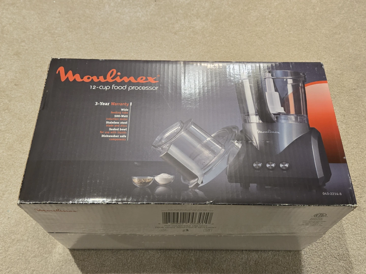 Moulinex 12-cup Food Processor