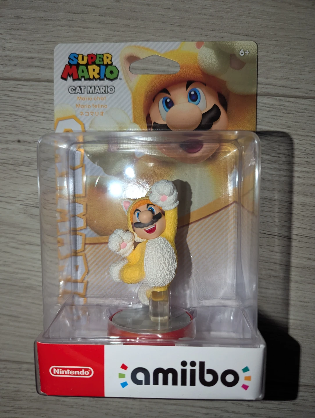Nintendo Amiibo Super Mario Cat Mario