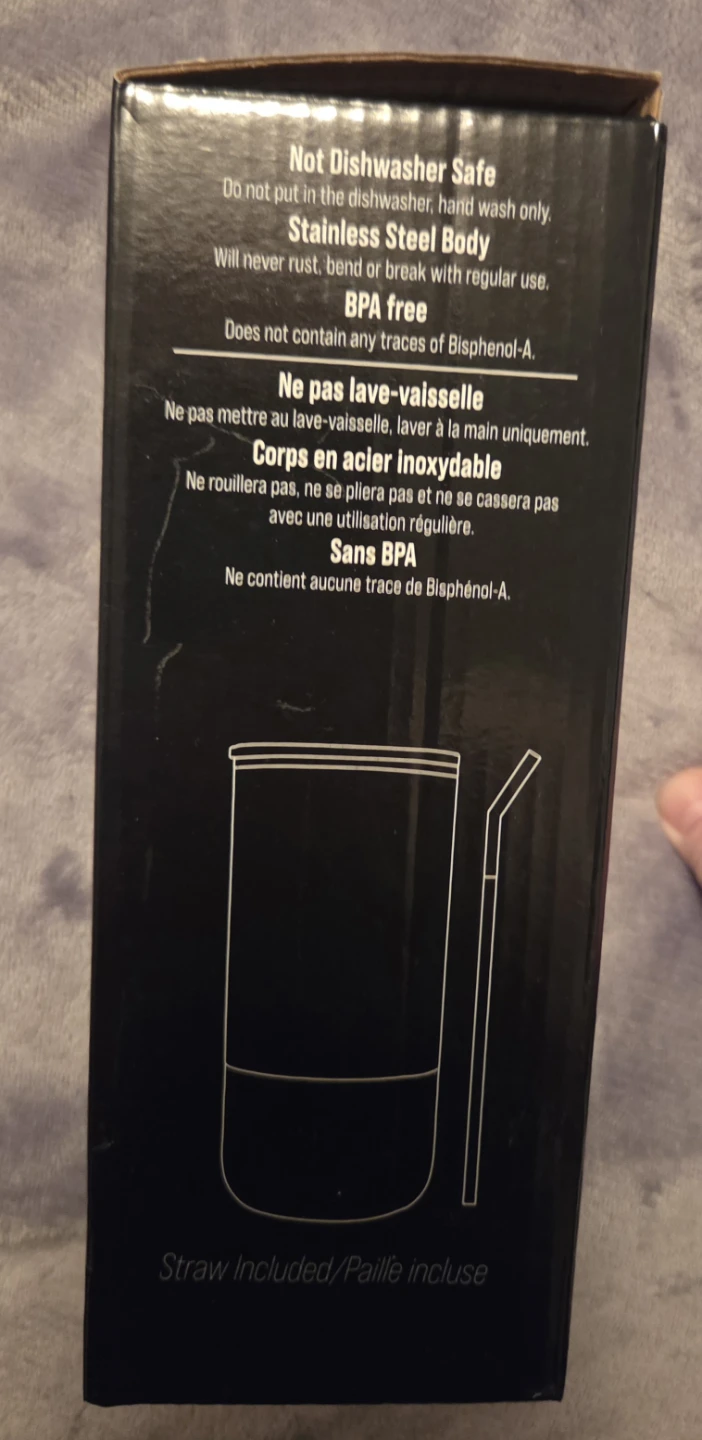 Insulated Stainless Steel Tumbler with Straw - photo 5