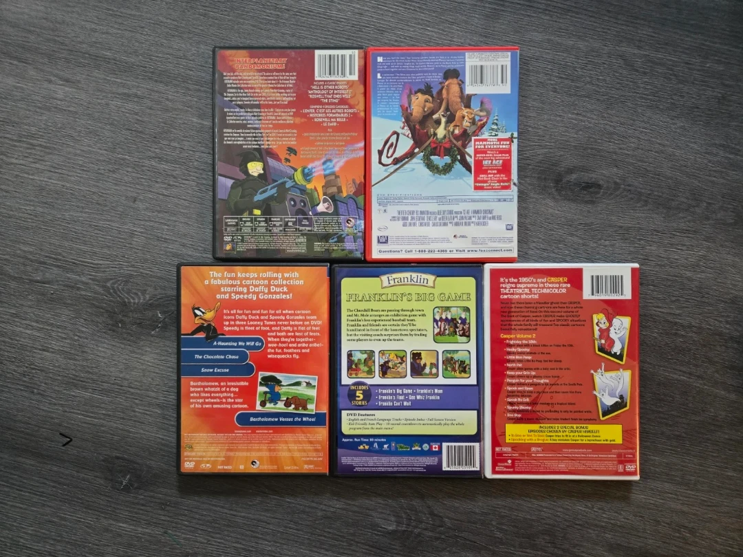 Five (5) Children's DVDs - photo 2