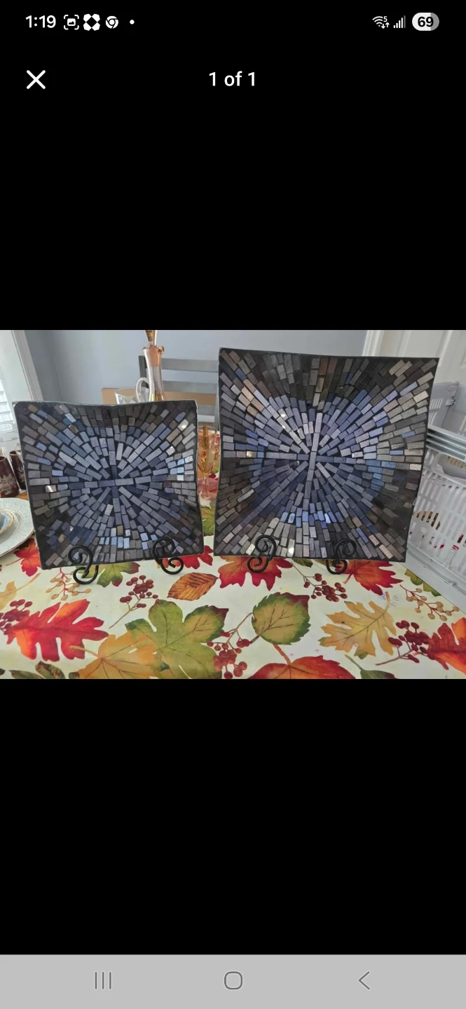 Mosaic Decorative Plates