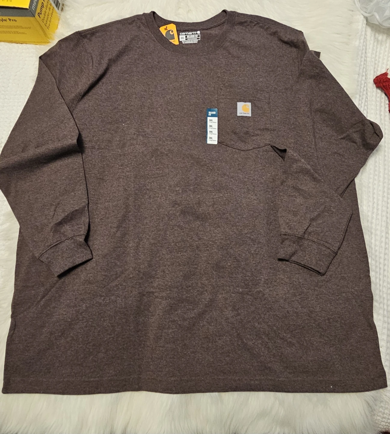 Carhartt Relaxed Fit Heavyweight Long-Sleeve Graphic T-Shirt - photo 2