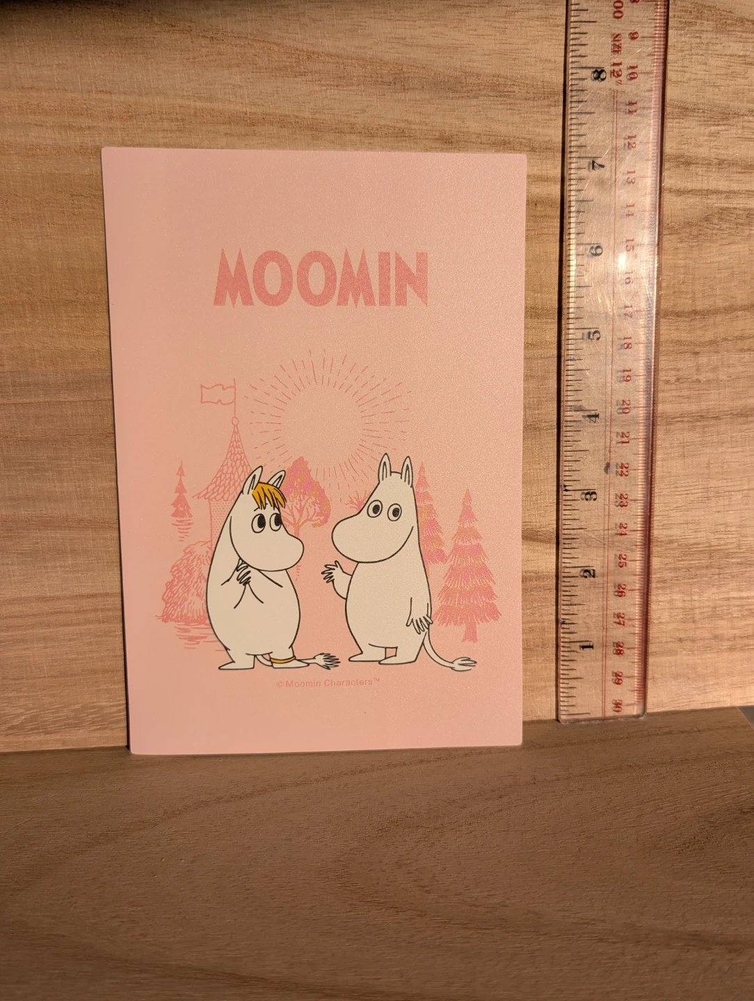Moomin Snorkmaiden pink card - photo 3