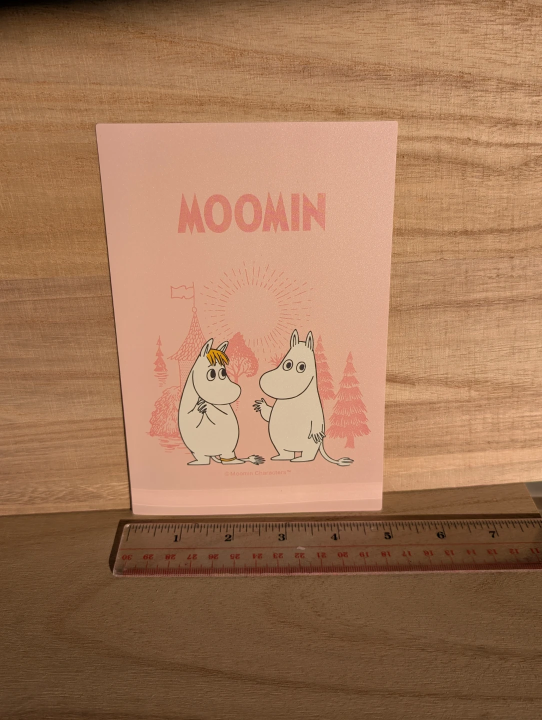 Moomin Snorkmaiden pink card - photo 4
