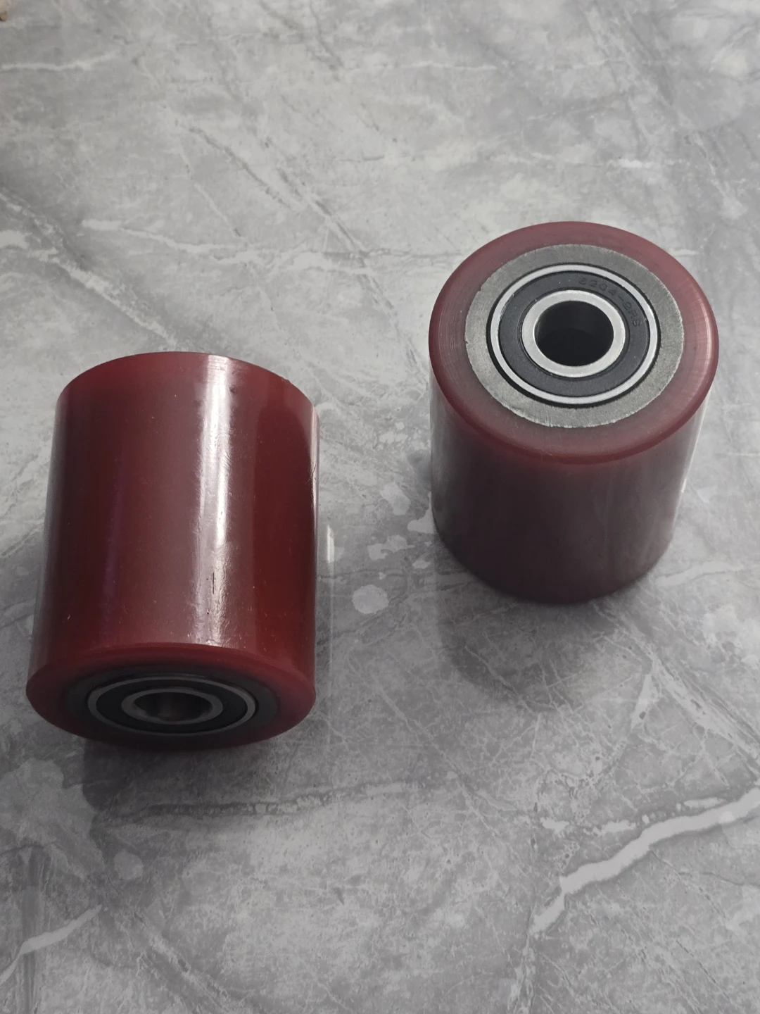 Red Pallet Jack Wheels