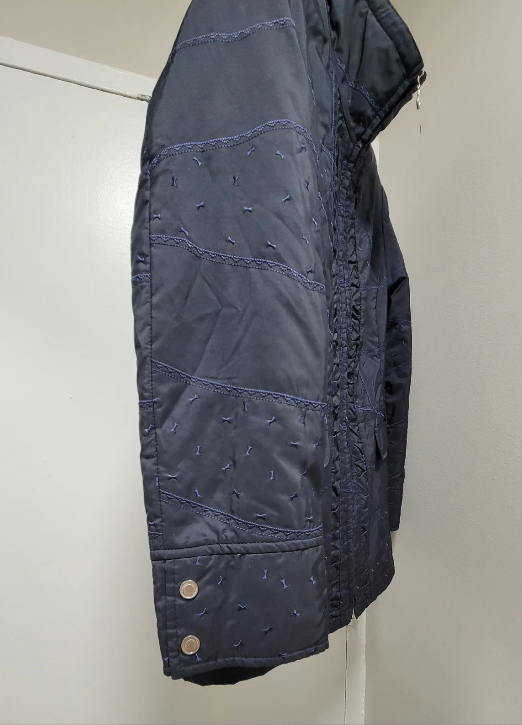 Quilted Navy Jacket - photo 3