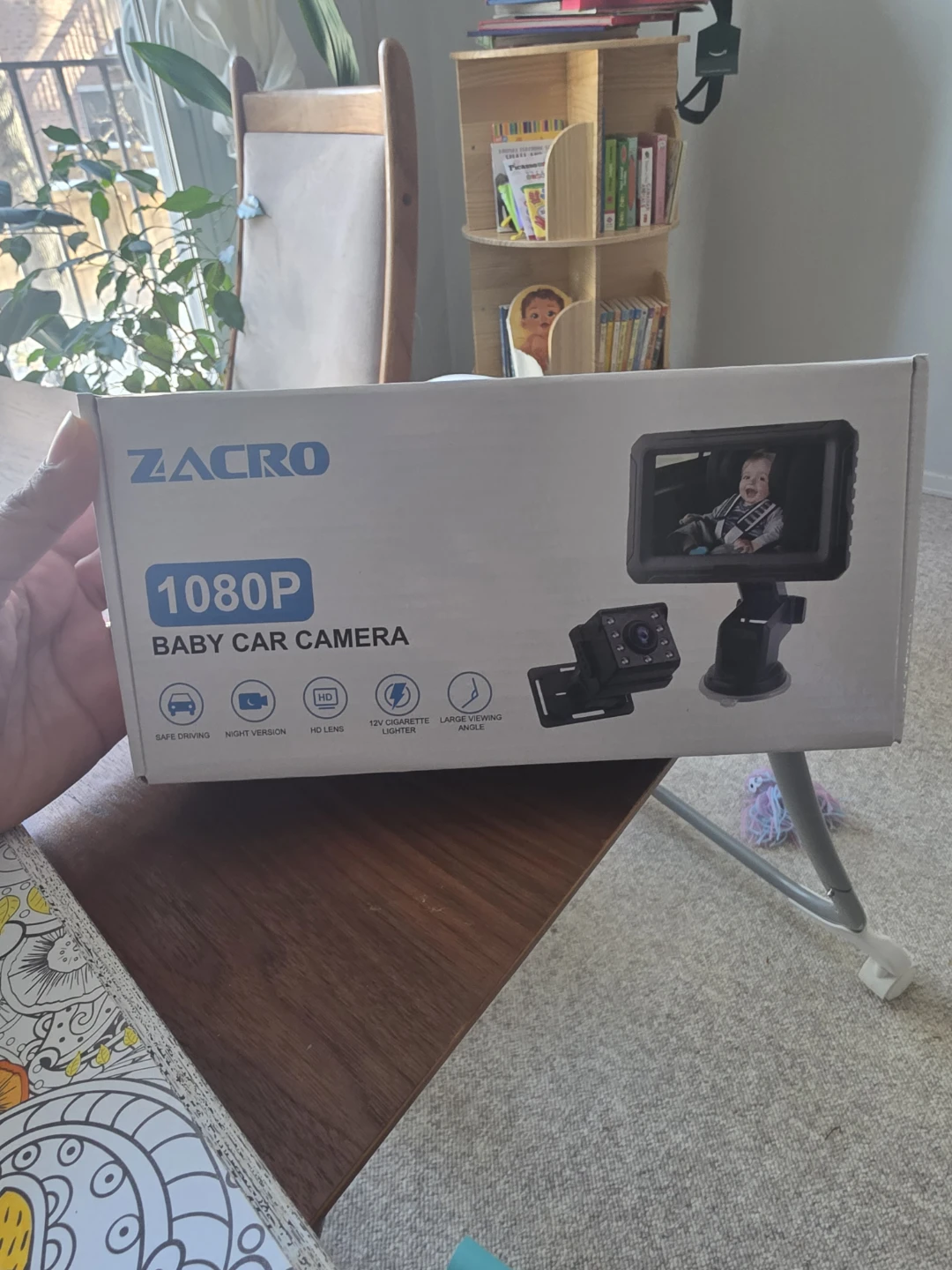 🏆ZACRO 1080P Baby Car Camera