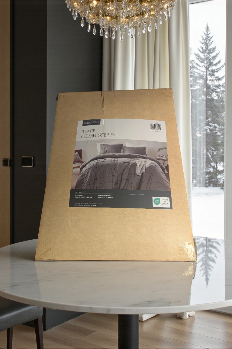 3 Piece Queen Slate Comforter Set - photo 3