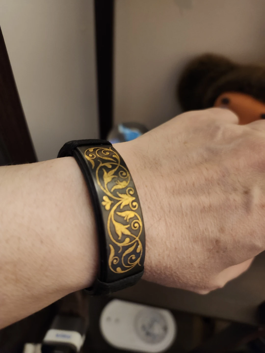 Exclusive 100% hand-made with 24k gold and 100% genuine leather