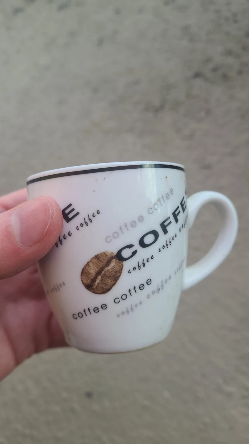 small cappuccino cup