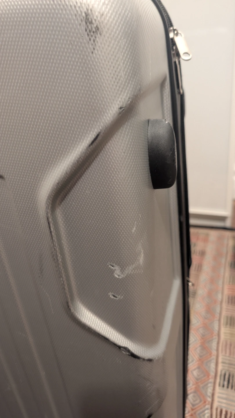 Silver Hardside Spinner Suitcase - photo 3