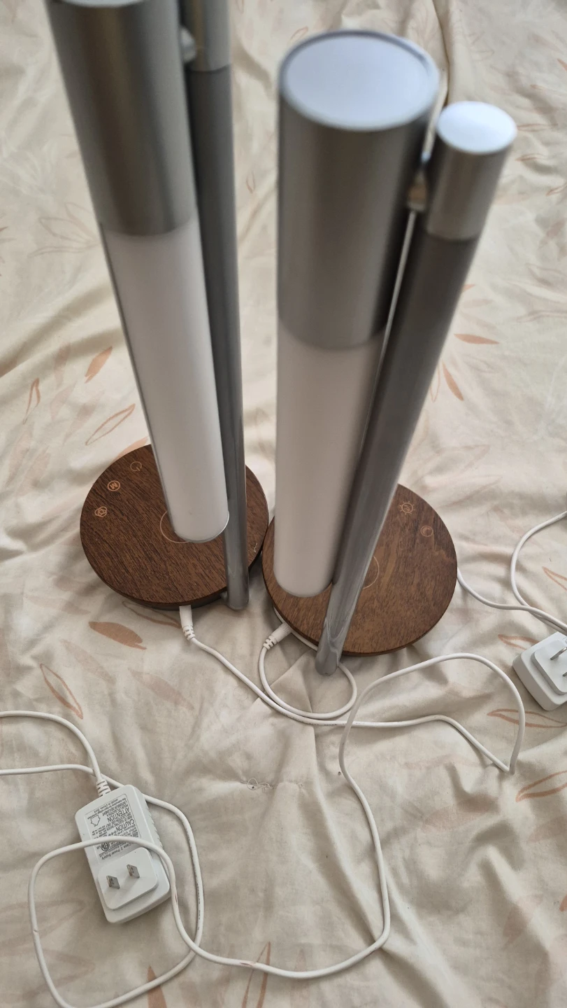 Desk Lamps with Wireless Charging Base (Set of 2) - photo 2