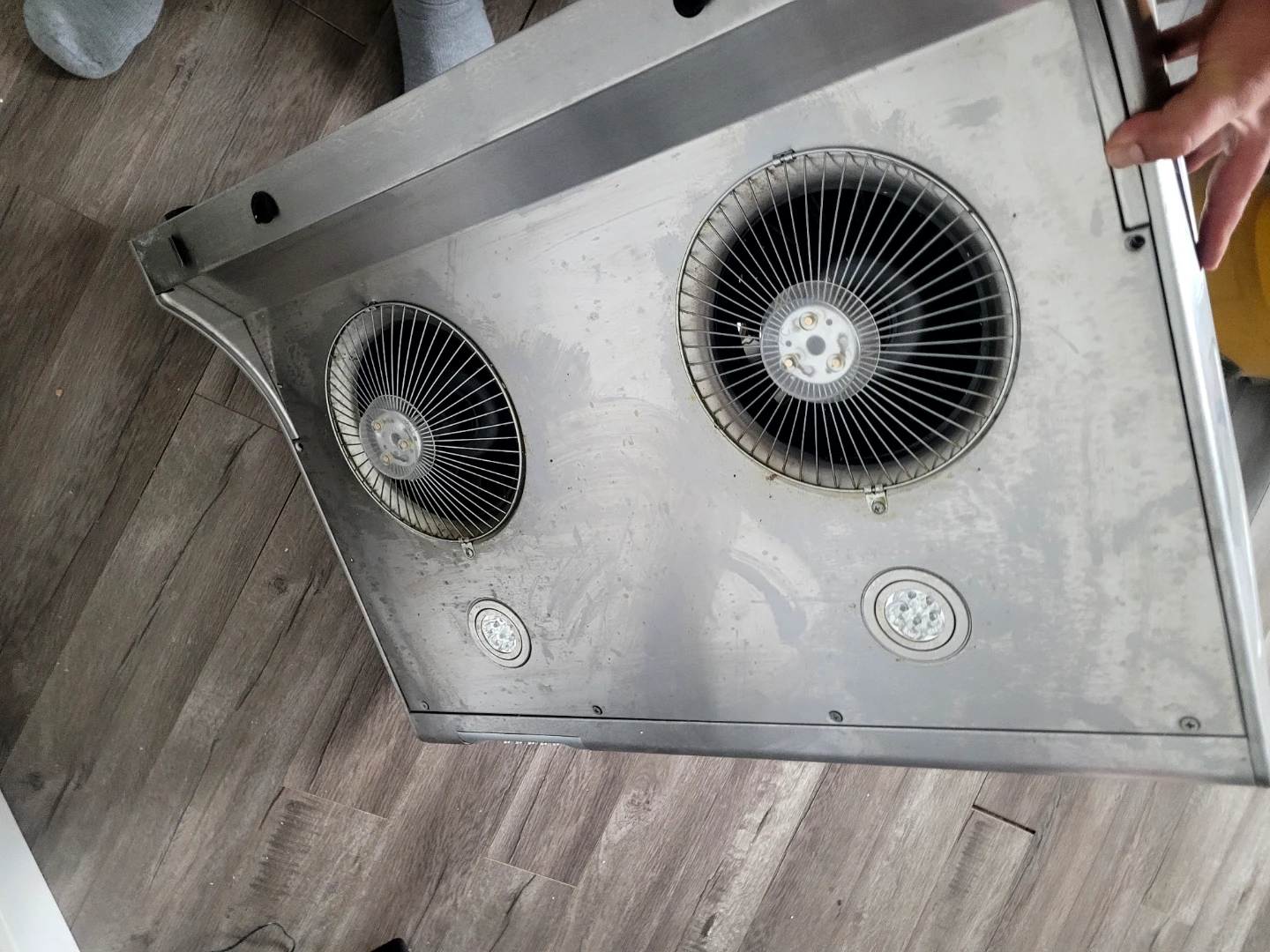 Stainless Steel Range Hood with Dual Fans - photo 3