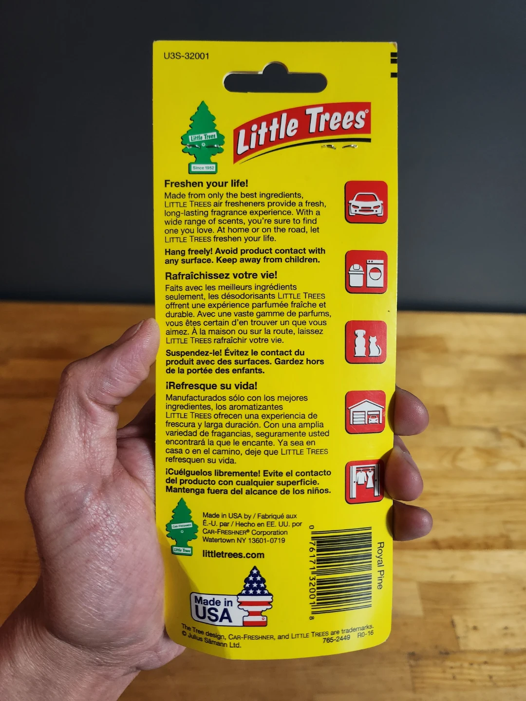 Little Trees Royal Pine Air Freshener - (3 Pack) - photo 2