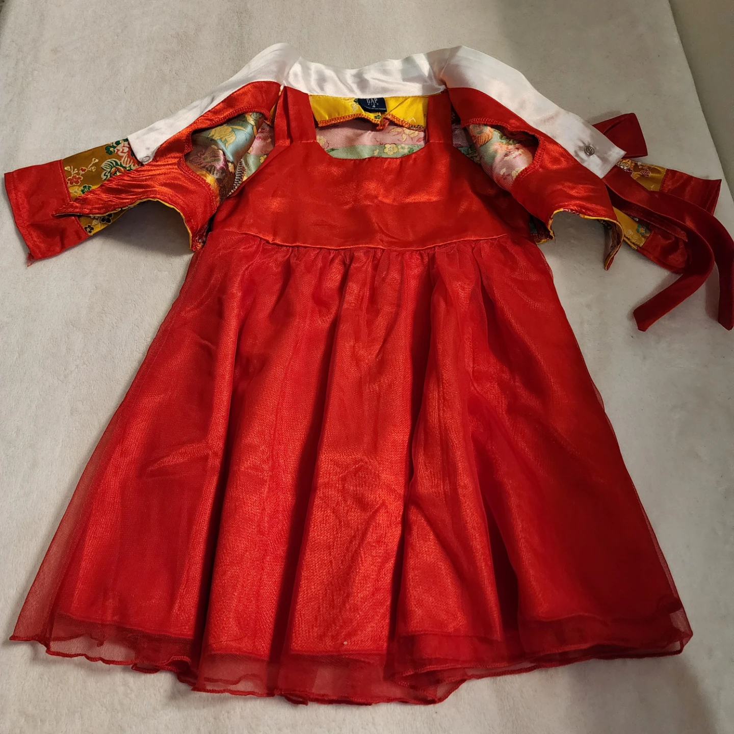 Lunar new year toddler dress Hanbok Dress - photo 4