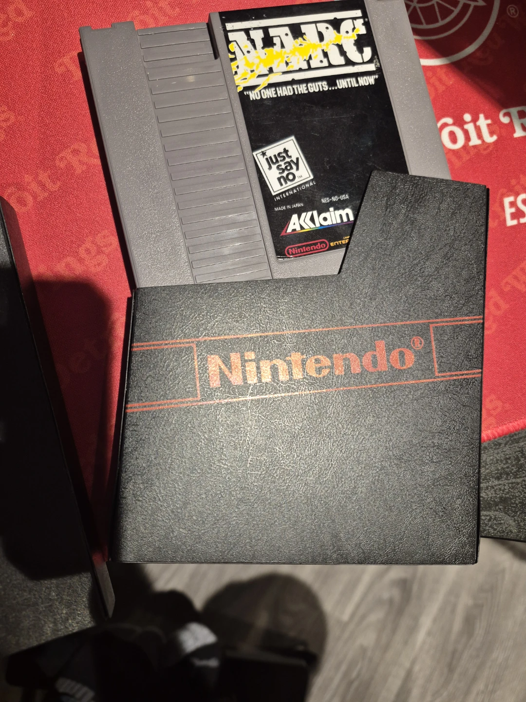 Nintendo NES Robocop, Rambo, and Next Game Cartridges