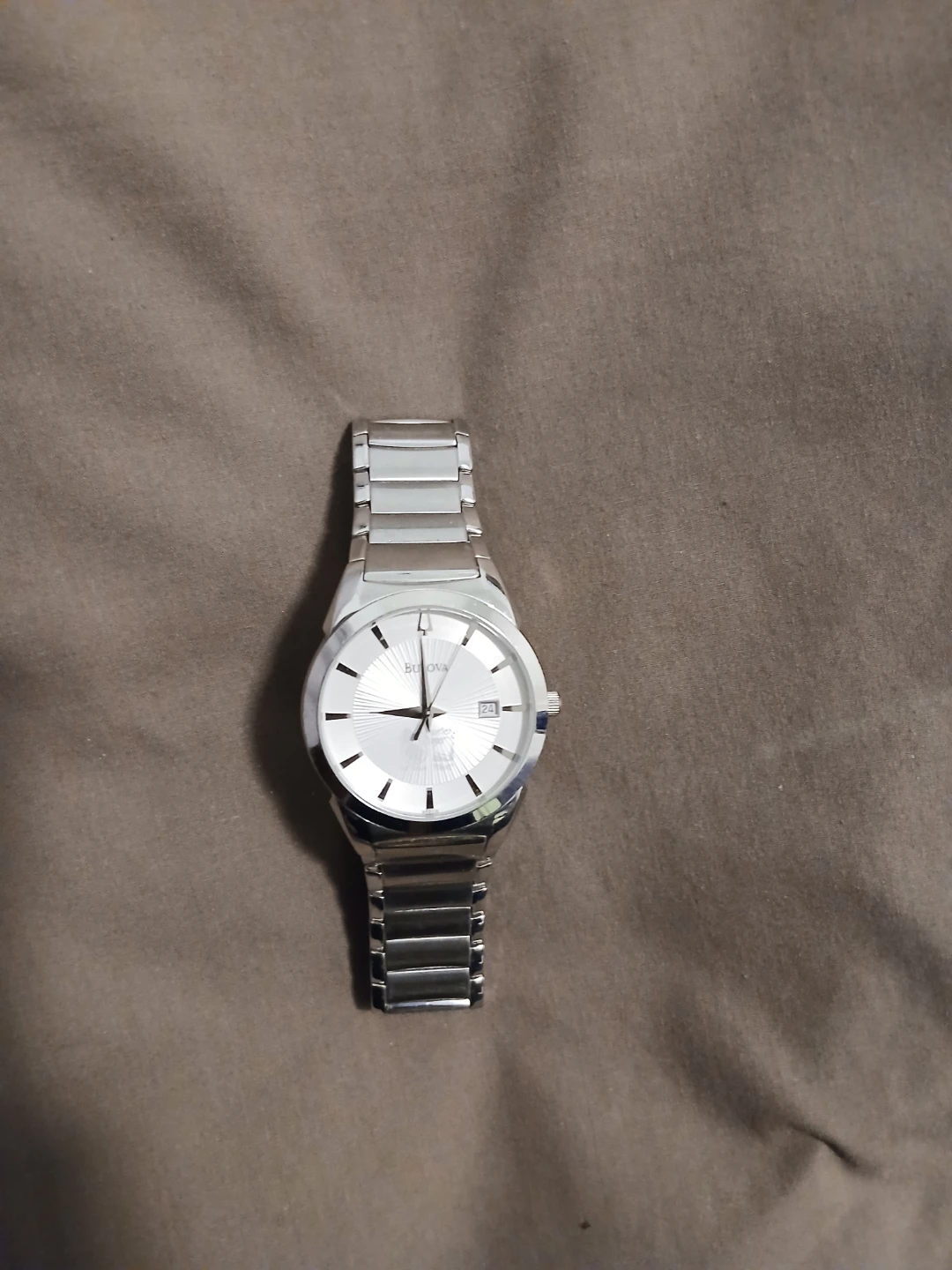 Bulova Stainless Steel Watch
