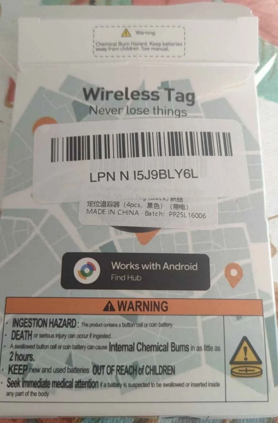 Wireless Tag Tracker (4-Pack) - photo 2