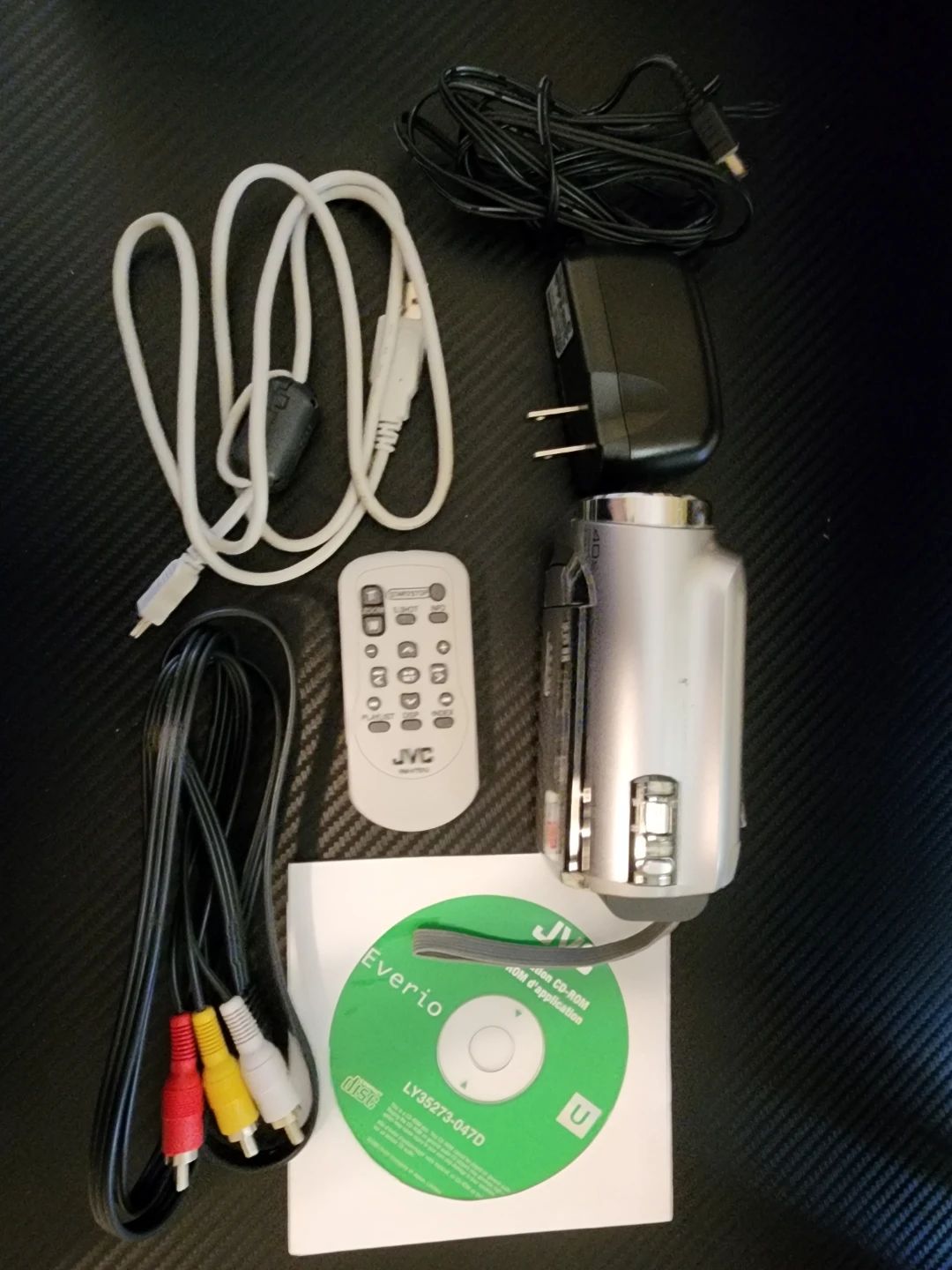 JVC Everio GZ-MS130 Camcorder with Accessories
