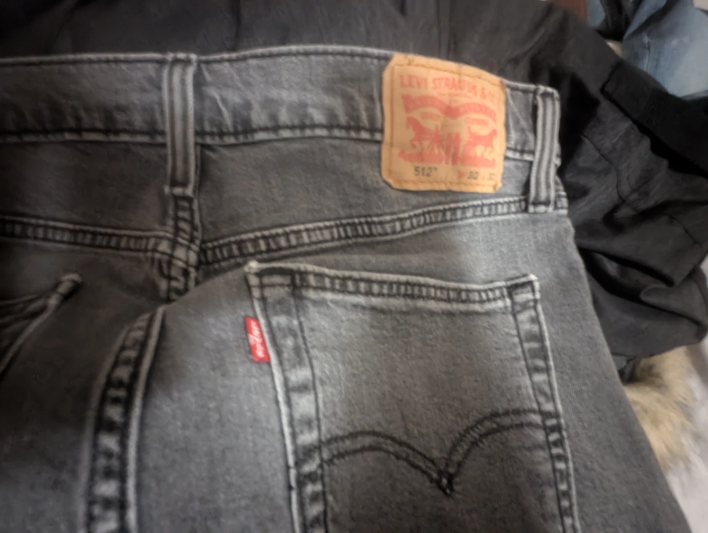 Levi's 512 Grey Jeans W32 L32