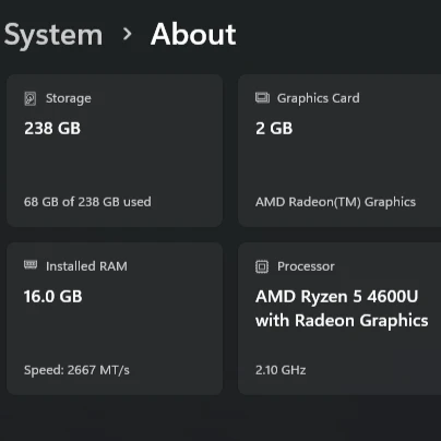 Lenovo ThinkBook 15 G2 ARE, Ryzen 5, 16gb, 256gb, Win11Pro - photo 5