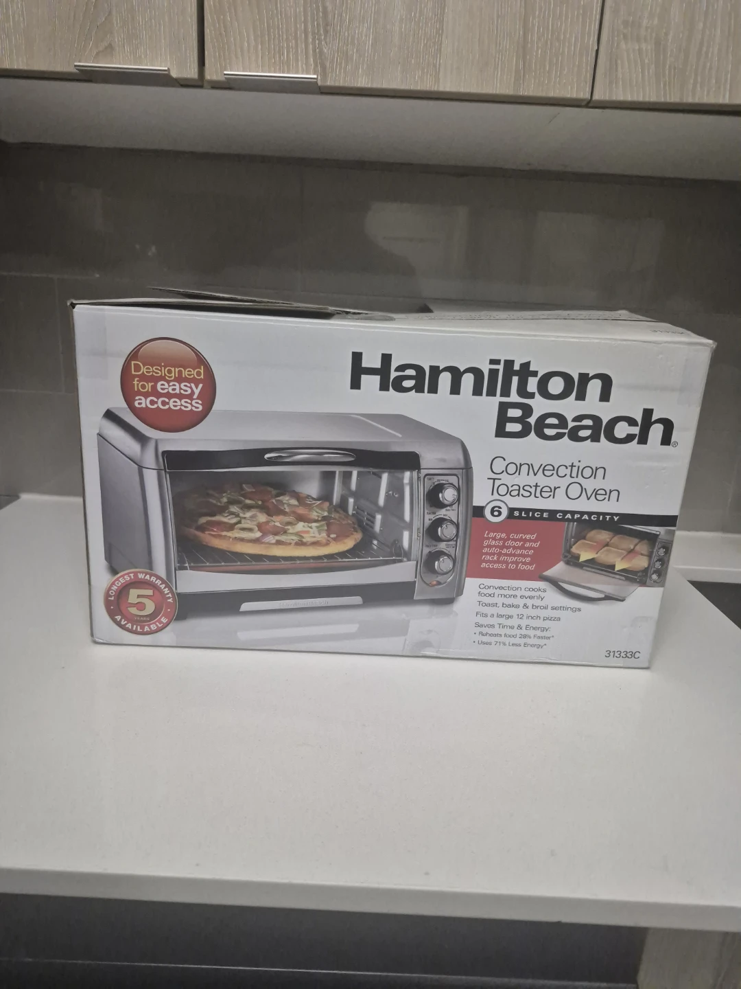 Hamilton Beach 6 Slice Convection Toaster Oven