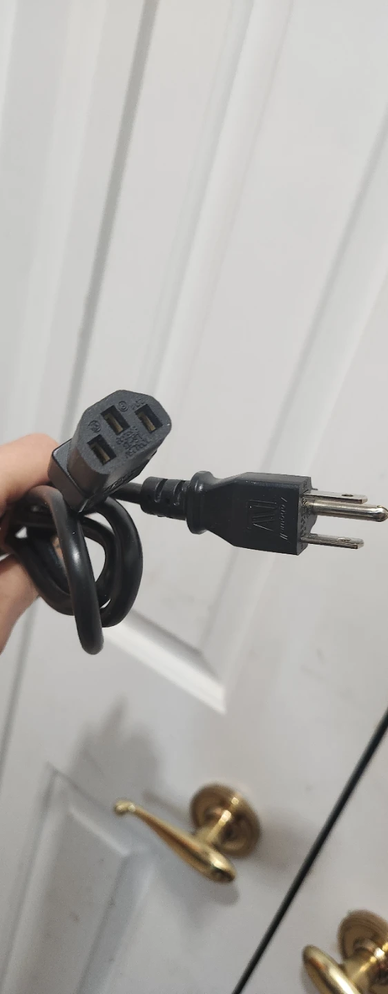 3-Prong Power Cord Cable