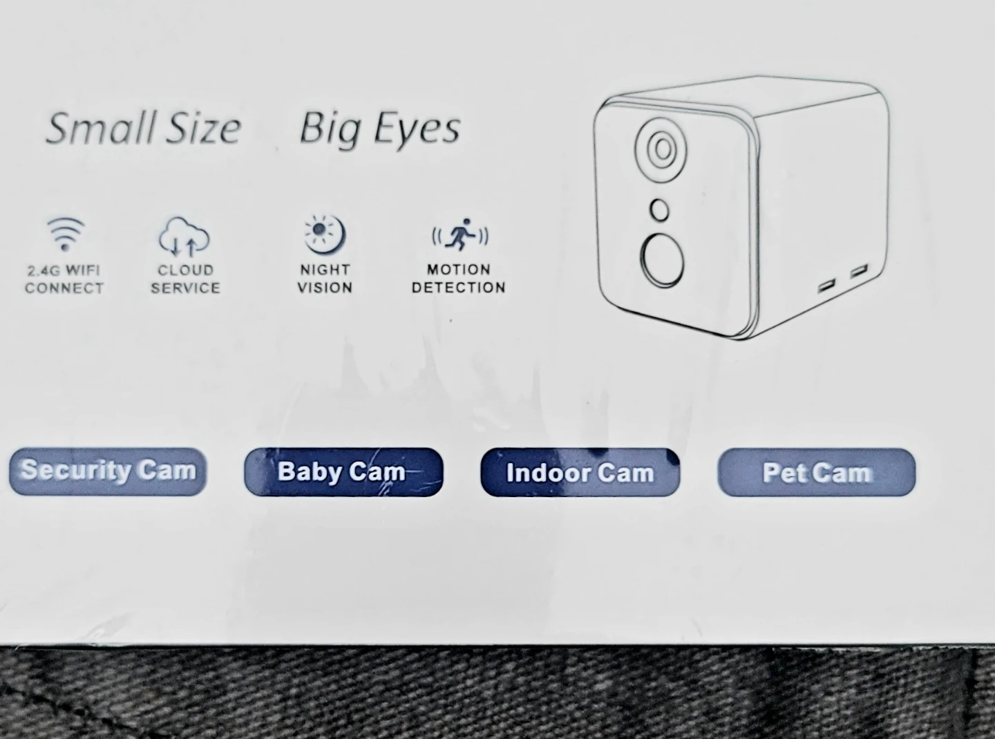 New Mini Security Camera - 4K Night Vision - photo 2