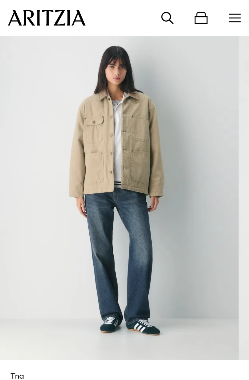 TNA "Barnett" Chore Jacket - Size S