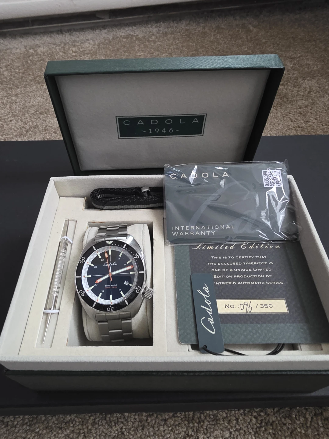 Cadola Intrepid Automatic Limited Edition Watch - photo 4