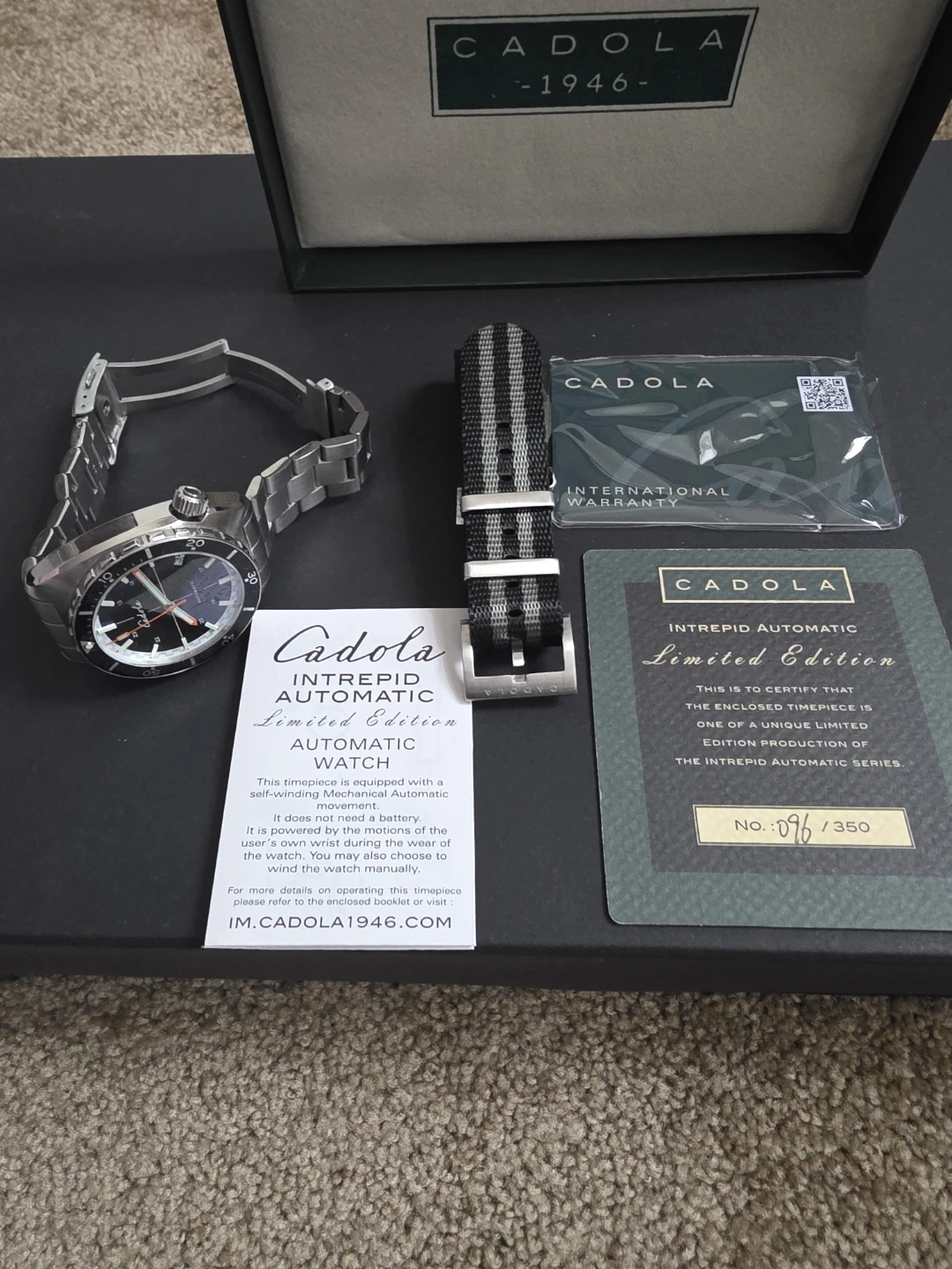 Cadola Intrepid Automatic Limited Edition Watch - photo 5