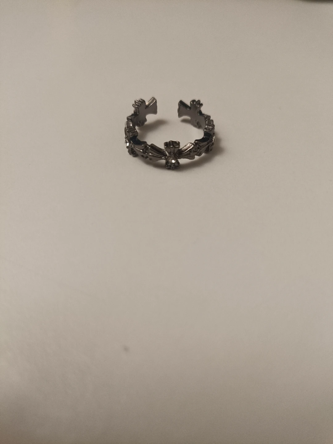 Gothic Square Stone Ring - photo 2